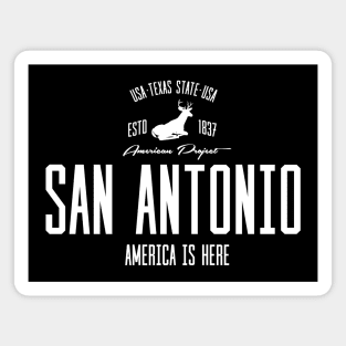 USA, America, San Antonio, Texas Magnet